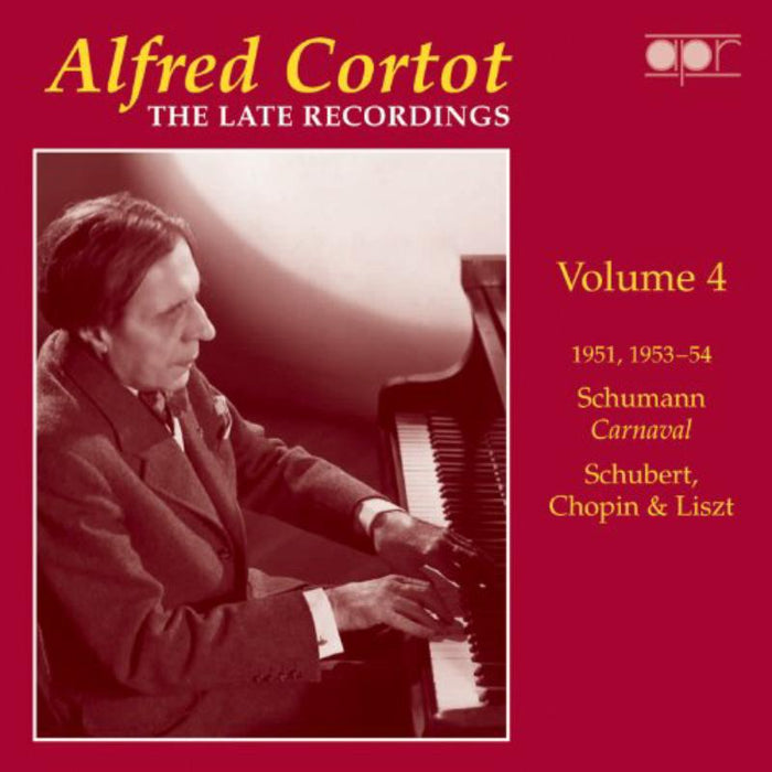 Alfred Cortot - VARIOUS:CORTOT LATE REC VOL.4 - APR_5574
