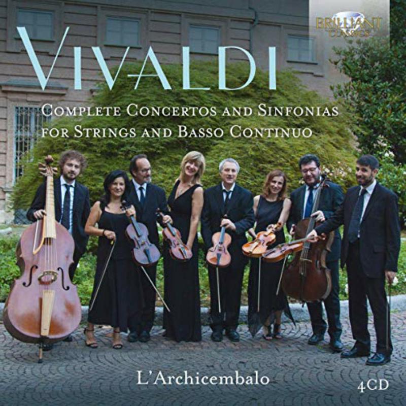 L'Archicembalo - Vivaldi: Complete Concertos And Sinfonias For Strings And Basso Continuo - 95835