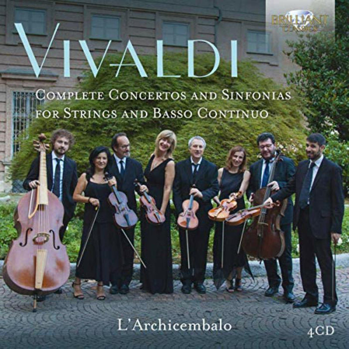 L'Archicembalo - Vivaldi: Complete Concertos And Sinfonias For Strings And Basso Continuo - 95835