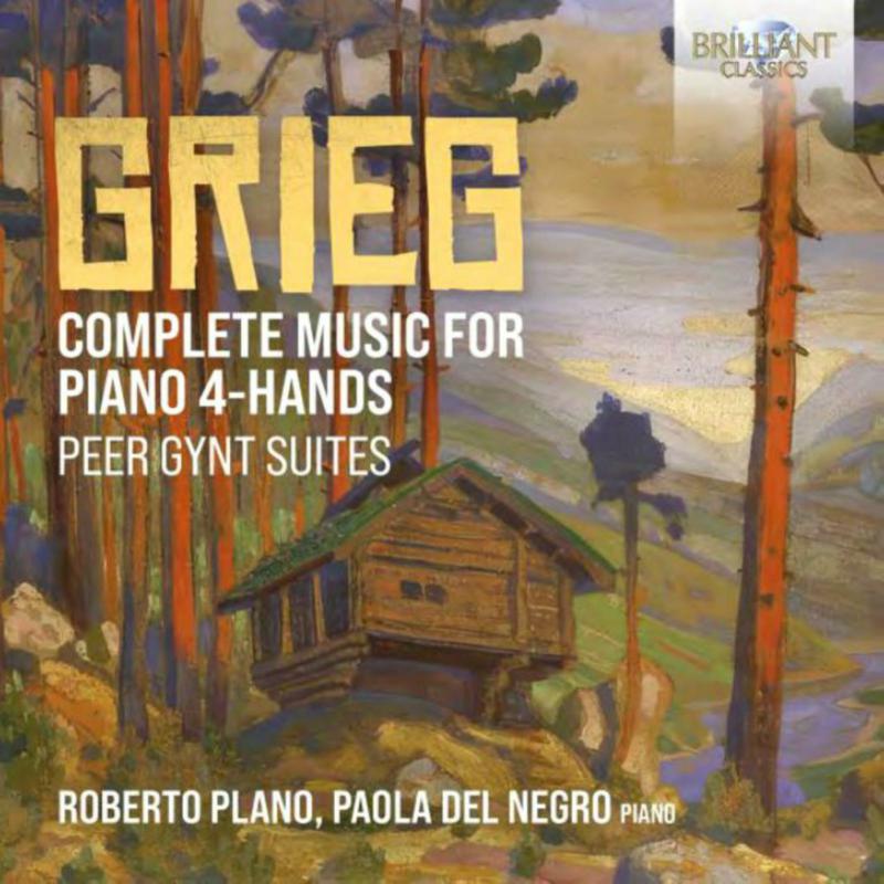 Roberto Plano|Paola Del Negro - Grieg: Complete Music for Piano 4-Hands - 96284