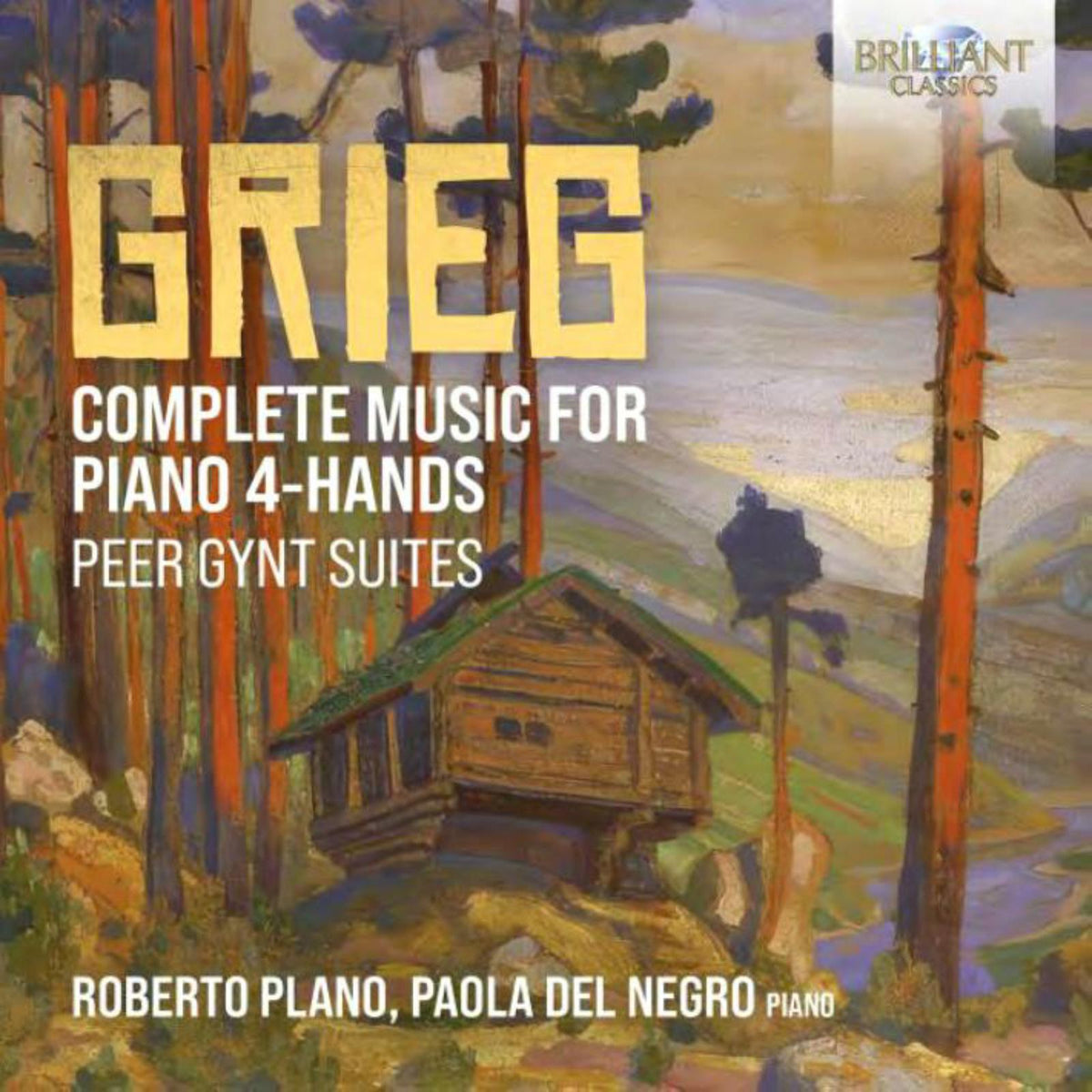 Roberto Plano|Paola Del Negro - Grieg: Complete Music for Piano 4-Hands - 96284