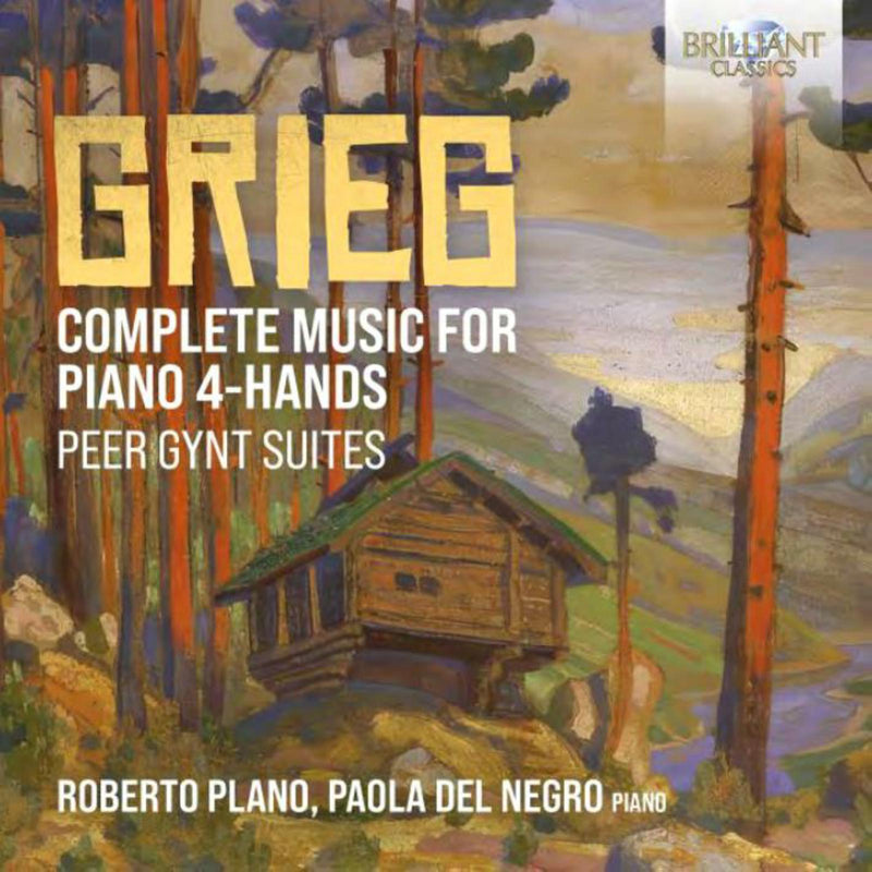 Roberto Plano|Paola Del Negro - Grieg: Complete Music for Piano 4-Hands - 96284