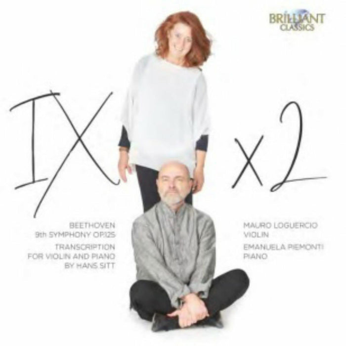 Mauro Loguercio/Emanuela Piemonti - Beethoven: 9th Symphony Op.125, Transcription for Violin and Piano by Hans Sitt - 96711