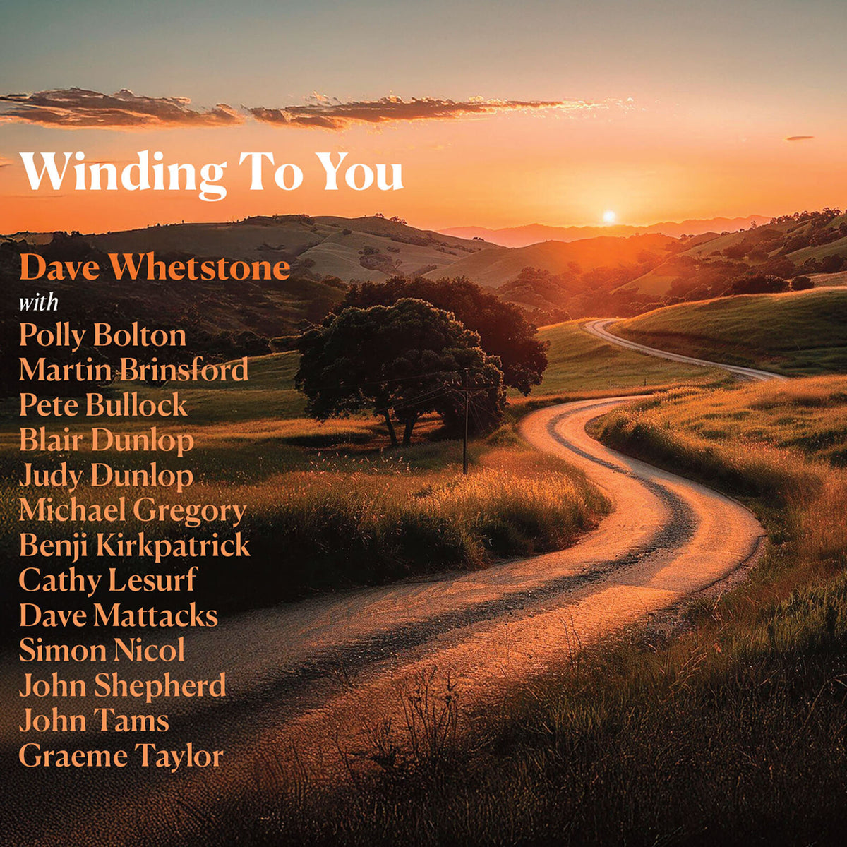 DAVE WHETSTONE - WINDING TO YOU - TECD522