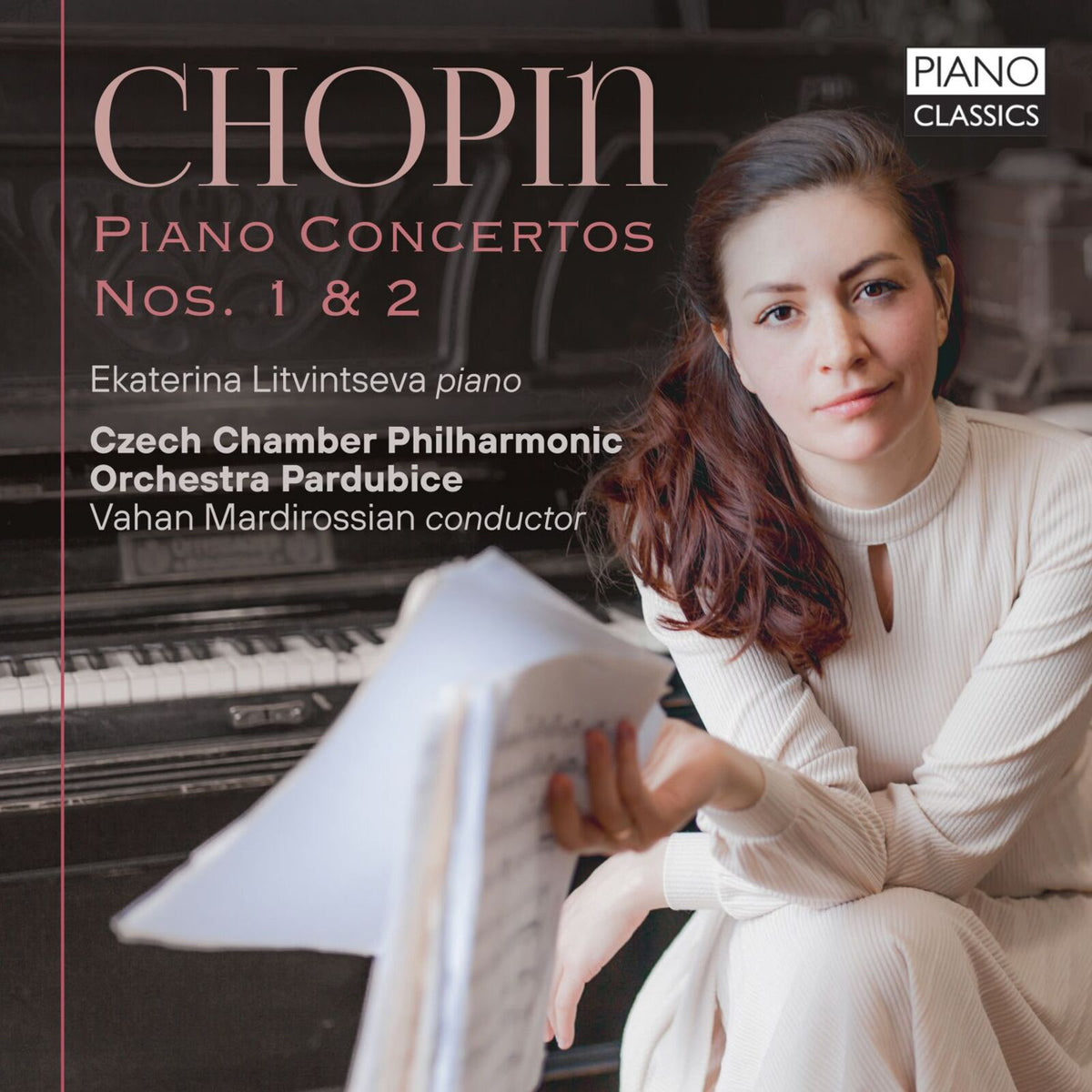Ekaterina Litvintseva/Czech Chamber Philharmonic Orchestra Pardubice/Vahan Mardirossian - Chopin: Piano Concertos Nos. 1 & 2 - PCL10274