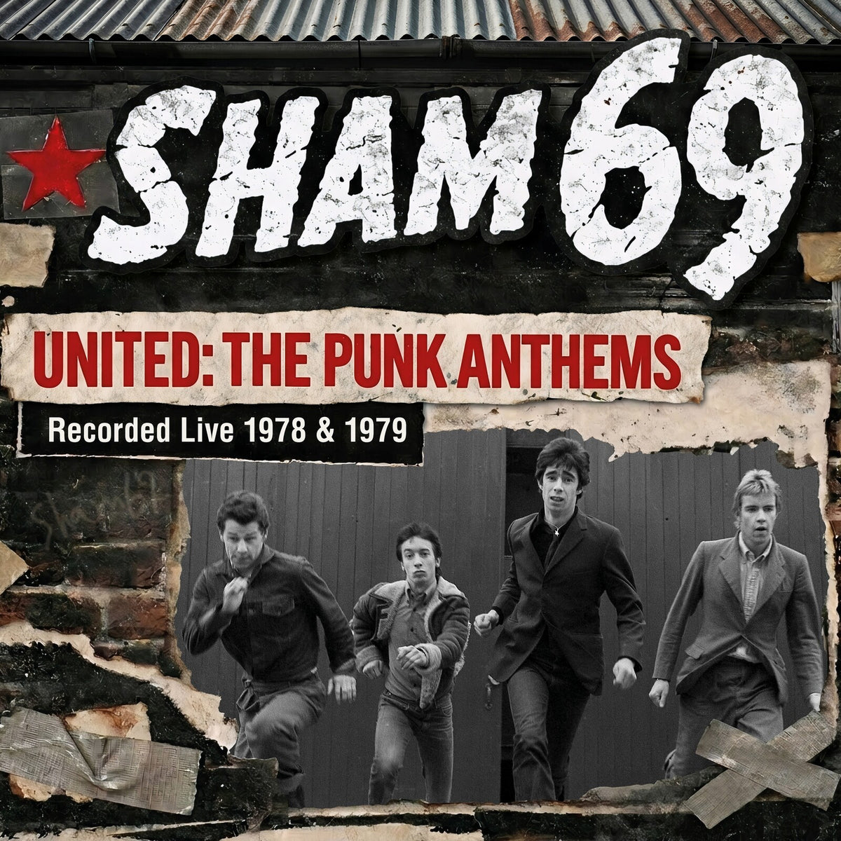 Sham 69 - United: The Punk Anthems Recorded Live 1978 & 1979 - SECLP322