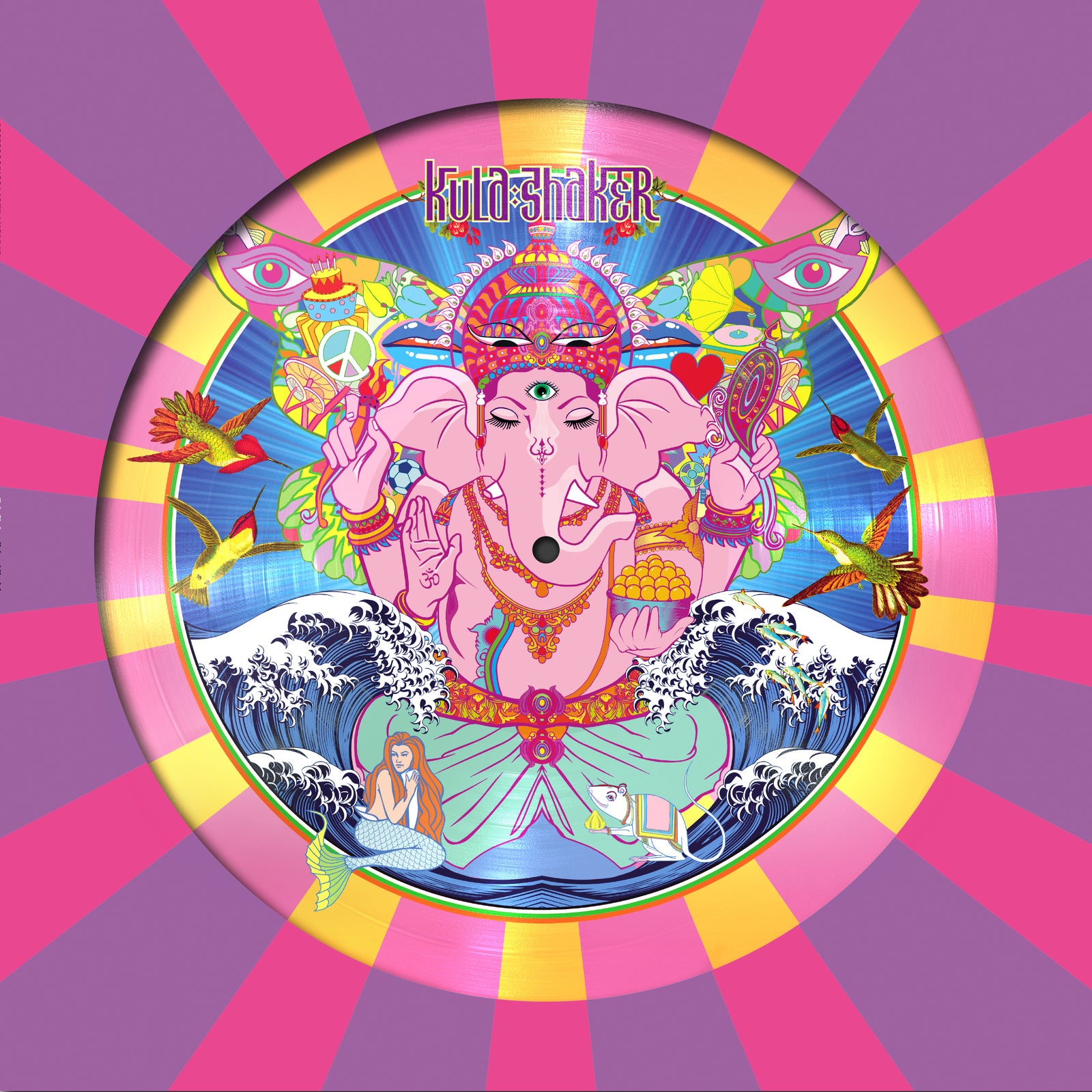 欧LP Kula Shaker Natural Magick STRANGLP4B Strange F.O.L.K. Rec 未開封 /00260 Kula Shaker: Natural Magick – Proper Music