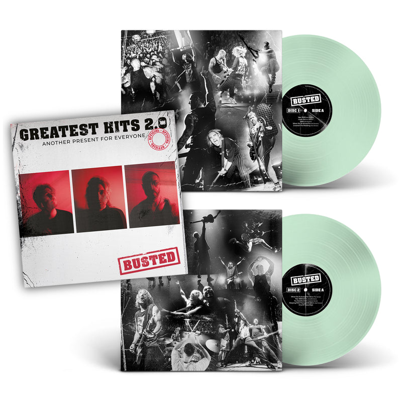 Greatest Hits 2.0 (Another Present For Everyone) Glow In The Dark Vinyl by Busted - J04VG
