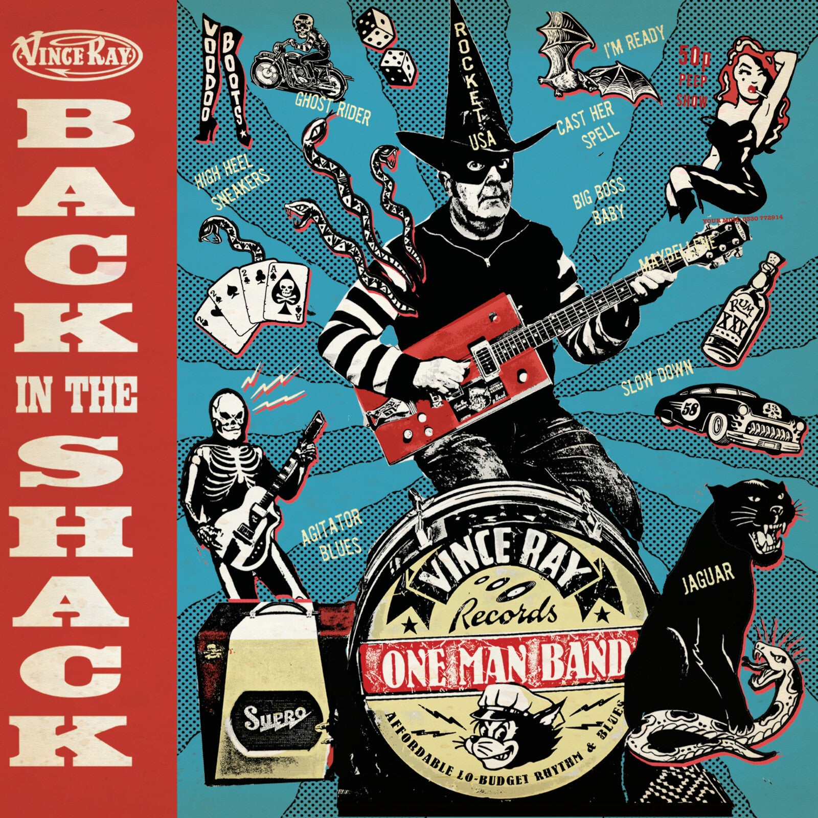 トップス JAKS GARAGE PAWG 60s rockn' roll micky T Mickey Jupp: Rock and Roll Time – Proper Music