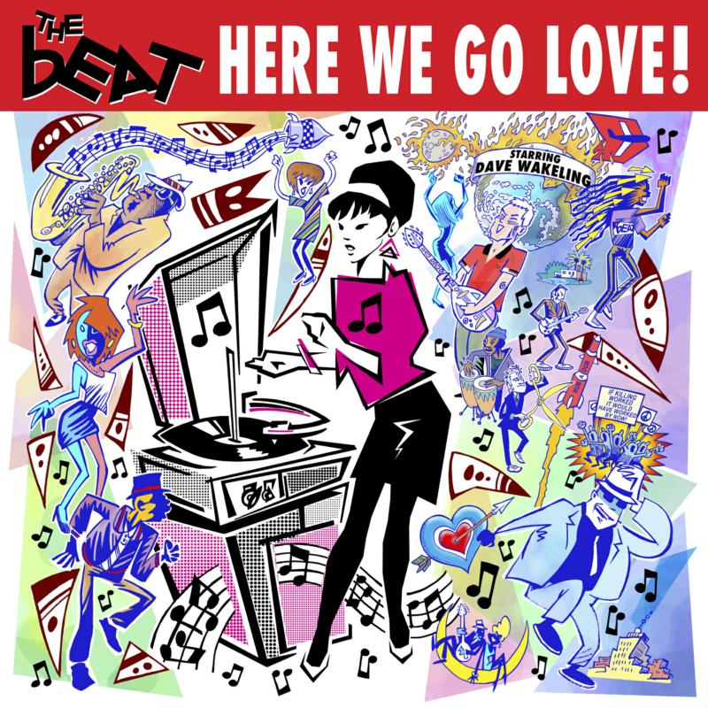 Beat Starring Dave Wakelin - Here We Go Love - HWGL01LP