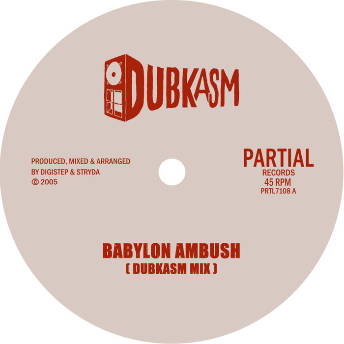 DUBKASM / IRATION STEPPAS - BABYLON AMBUSH - PRTL7108C