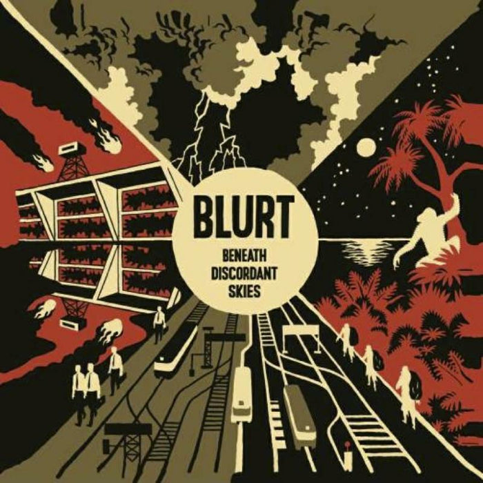 Blurt - Beneath Discordant Skies - NEWTCD3