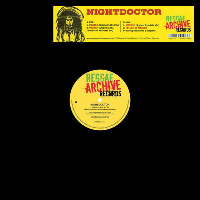 Nightdoctor - Menelik - RARC022V