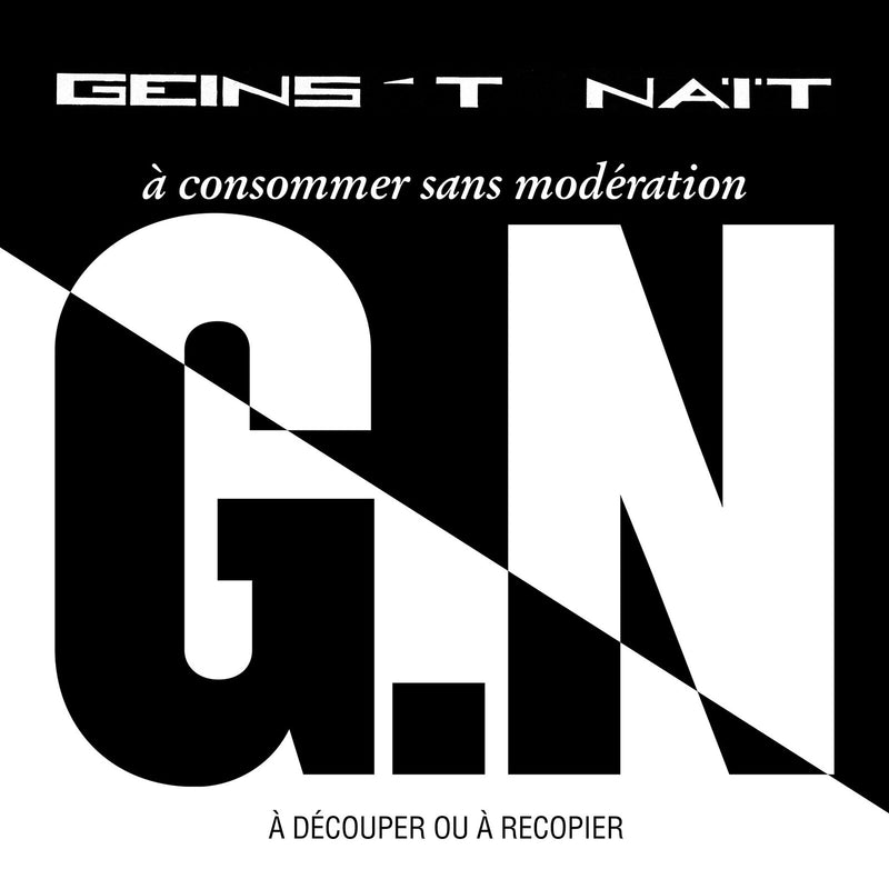 Geins't Nait - A Consommer Sans Moderation - CDGG467