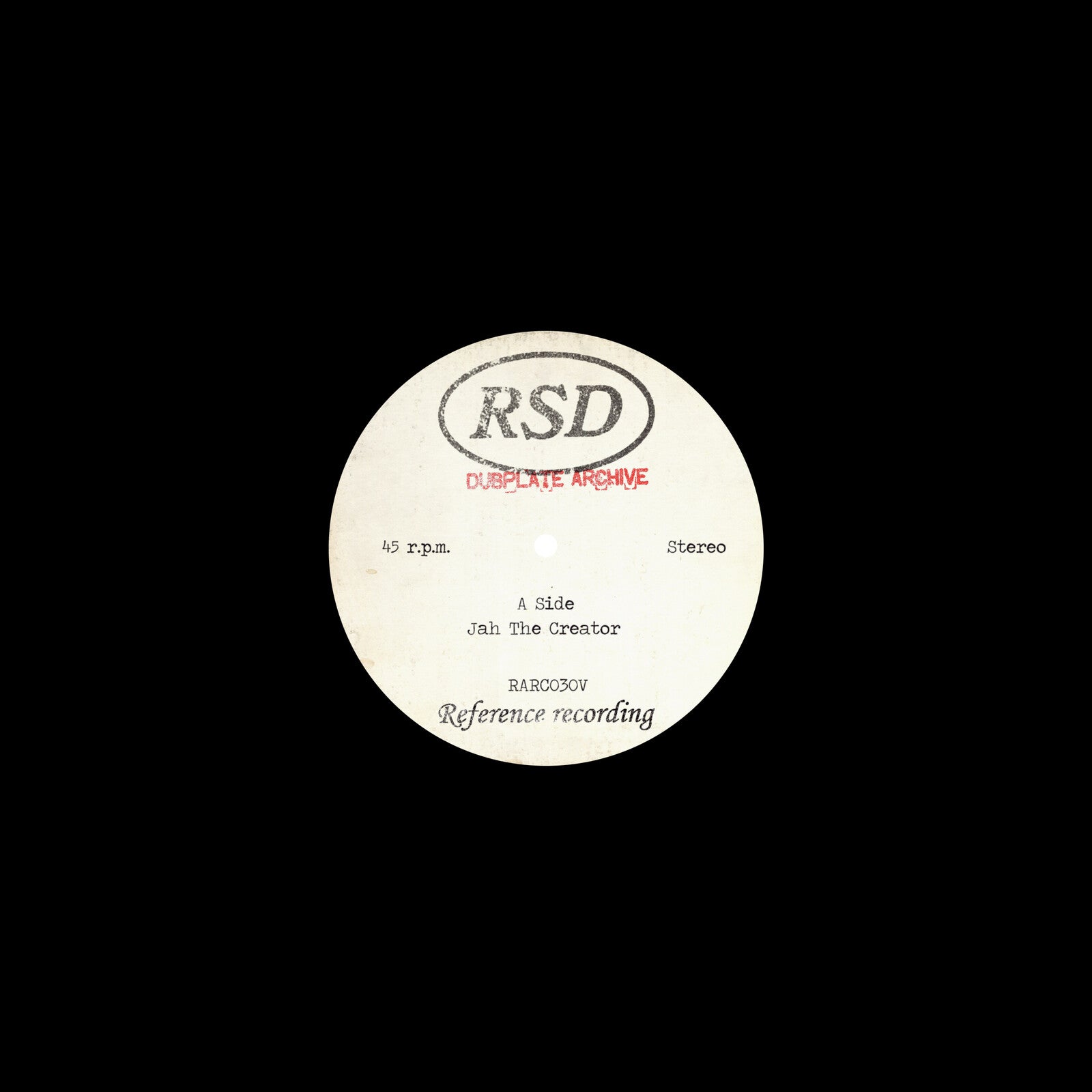 RSD: Jah The Creator / Jah The Creator Dub – Proper Music