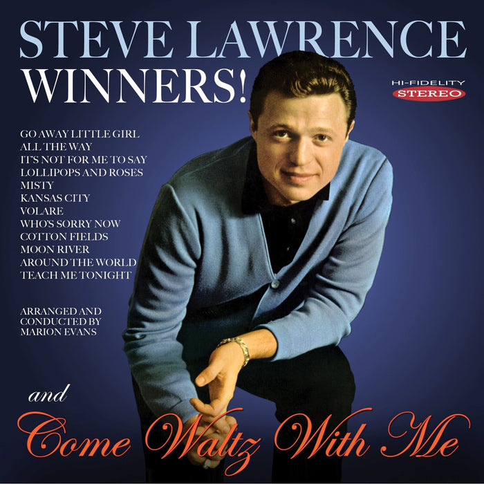 Steve Lawrence - Winners! And Come Waltz with Me - SEPIA1387