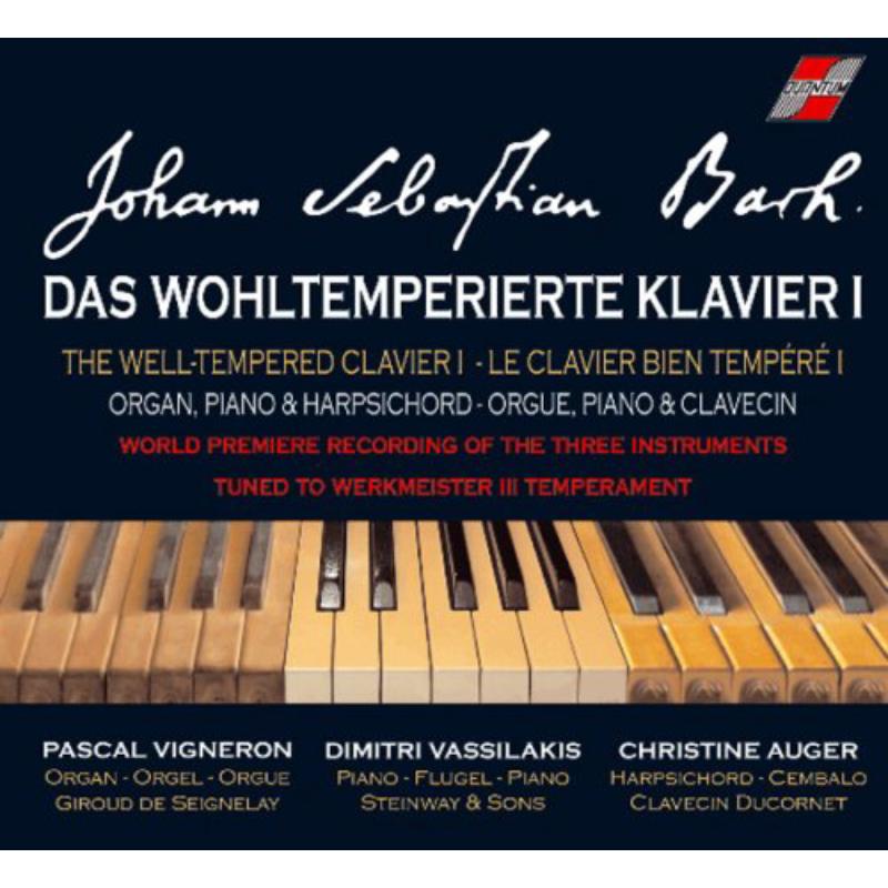 Vigneron/vassilakis/auger - Das Wohlremperierte Klavier Vol.1 - QM7039