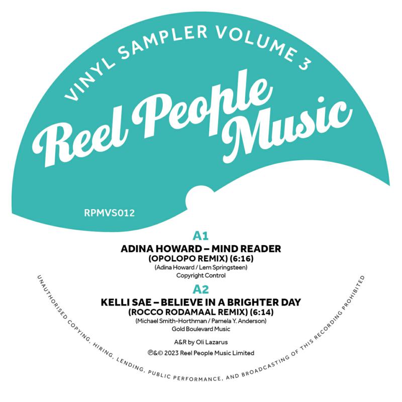 Reel People Music : Vinyl Sampler Vol.3