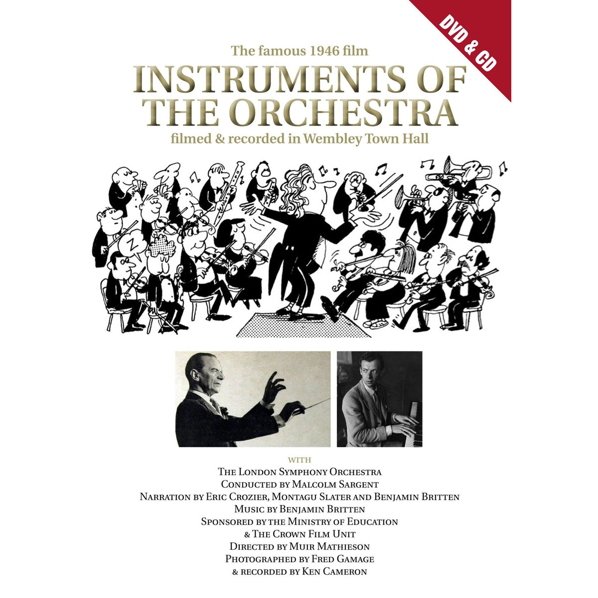 Benjamin Britten - Instruments of the Orchestra (DVD + CD) - TPGZ127DVD