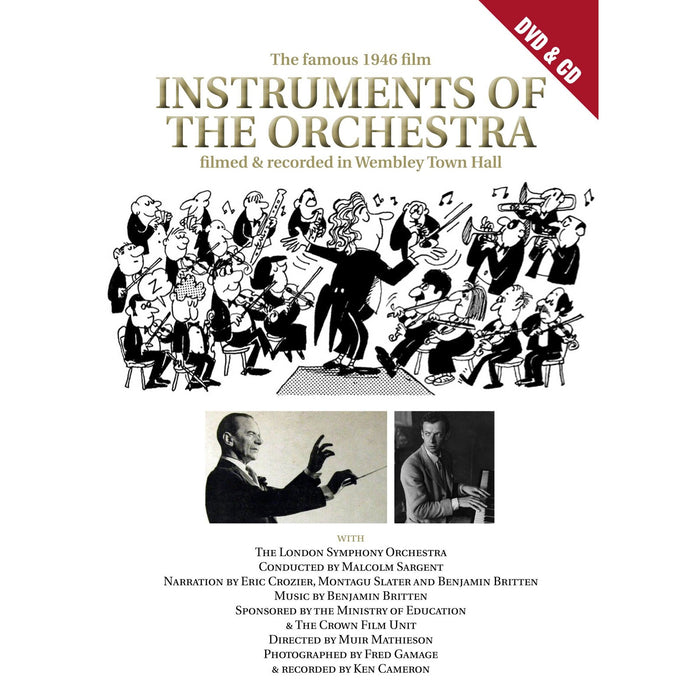 Benjamin Britten - Instruments of the Orchestra (DVD + CD) - TPGZ127DVD