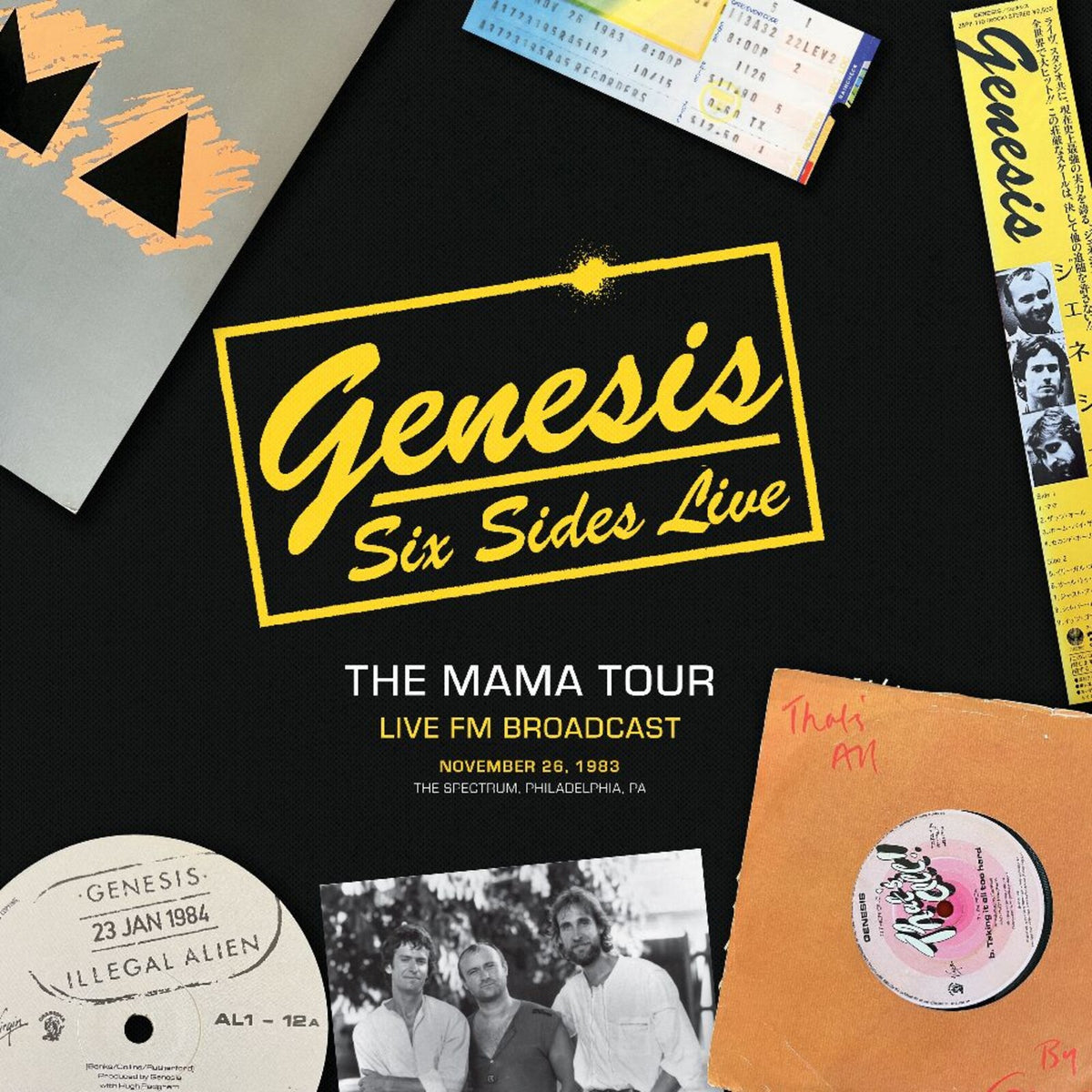 Genesis - Six Sides Live, Vol. III:  The Complete Mama Tour 1983 Broadcast - FMGZ240CD