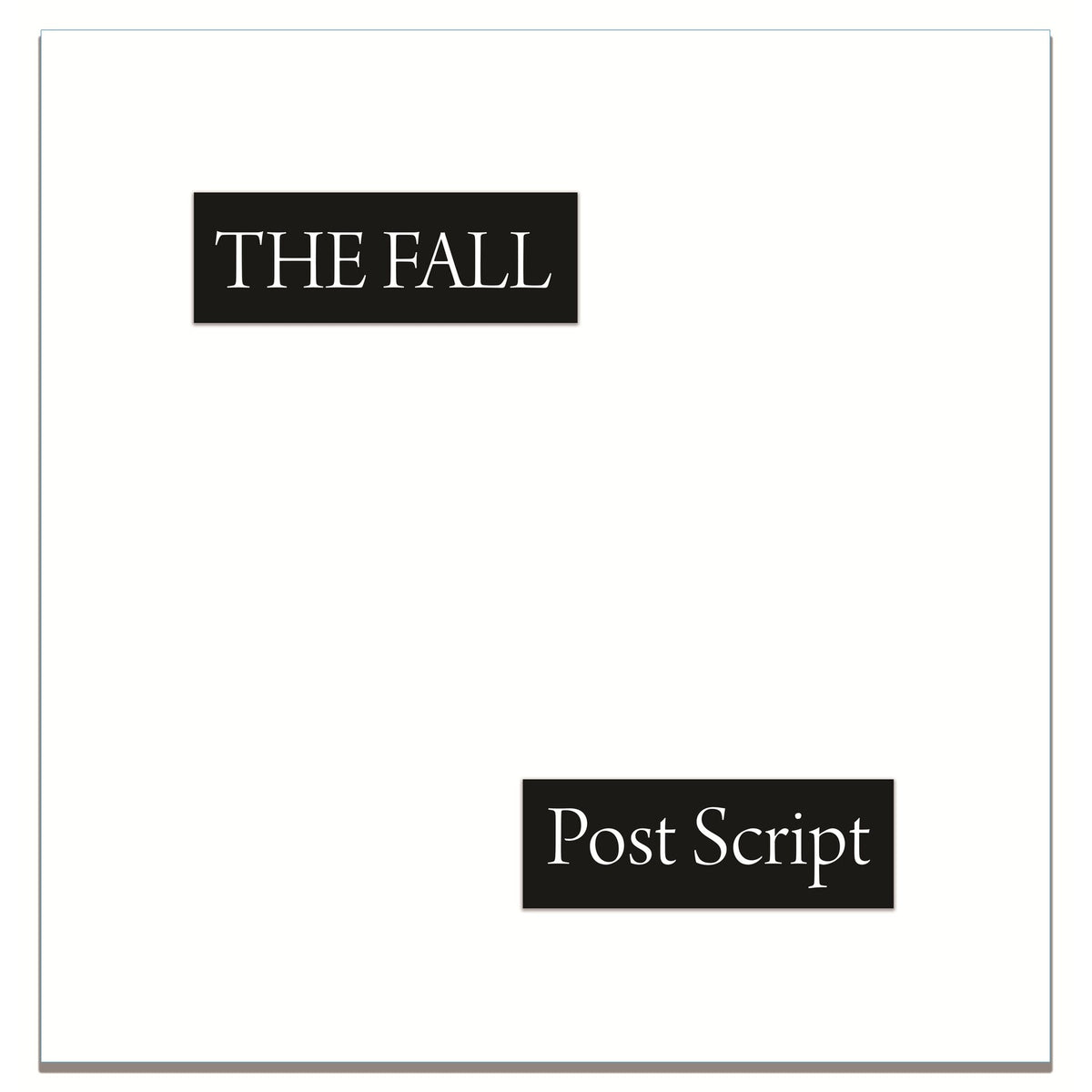 The Fall - Post Script - COGGZ154SE
