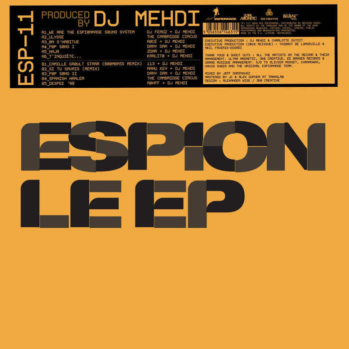 DJ MEHDI - Espion LE EP - BEC5614631