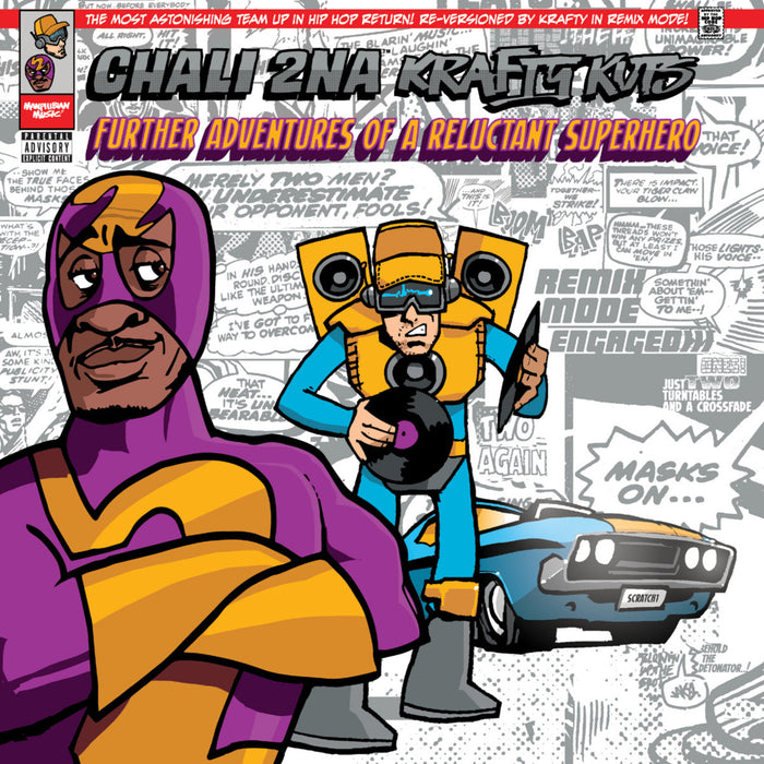 Chali 2na and Krafty Kuts - Further Adventures of a Reluctant Superhero - MM004LP