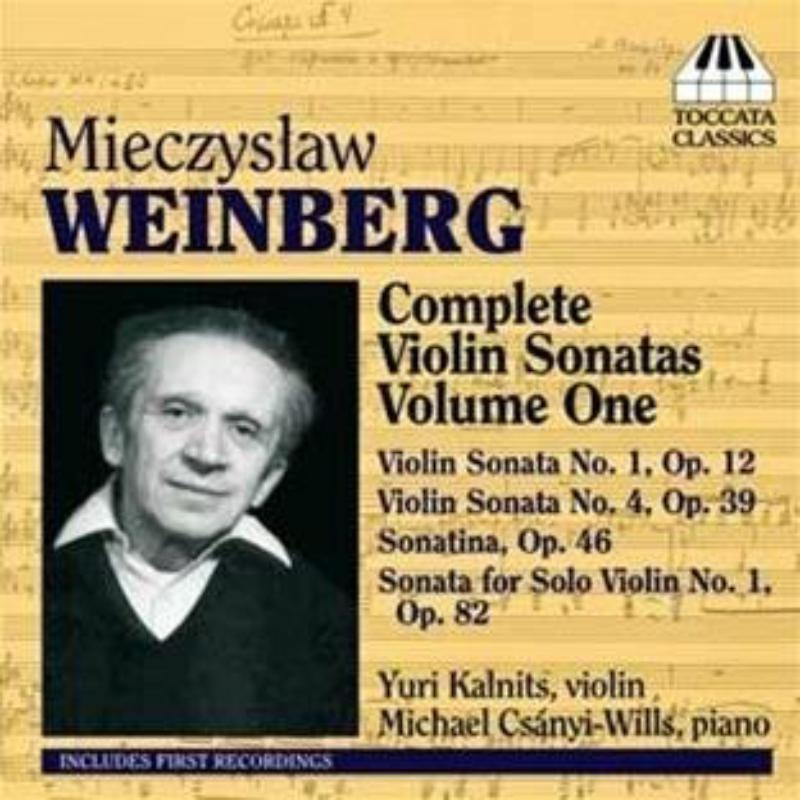 Kalnits:Csanyi Wills - WEINBERG:VIOLIN SONATAS VOL1 - TOCC0007