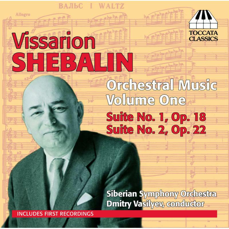 Siberian So:Dmitry Vasiliev - Shebalin: Orchestral Music Vol. 1 - TOCC0136