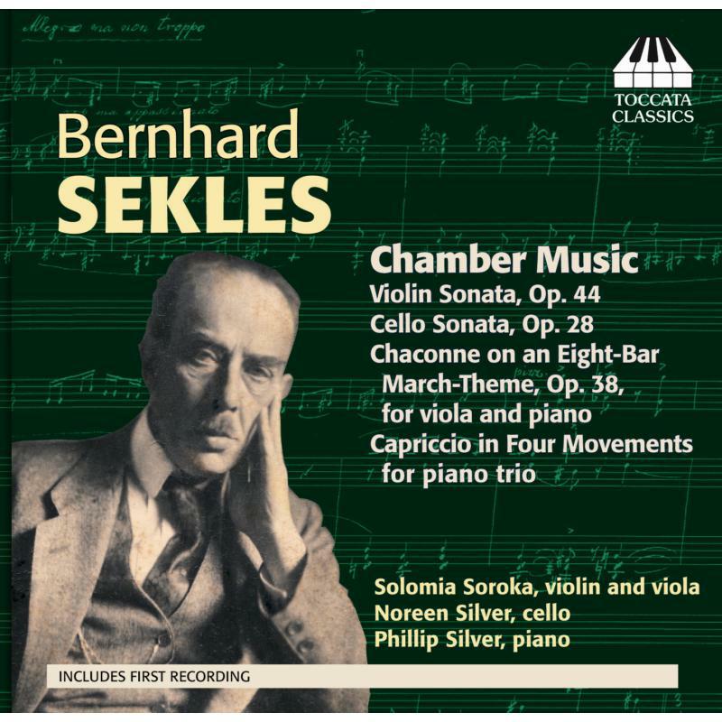 Soroka:Silver - Sekles: Chamber Music - TOCC0147