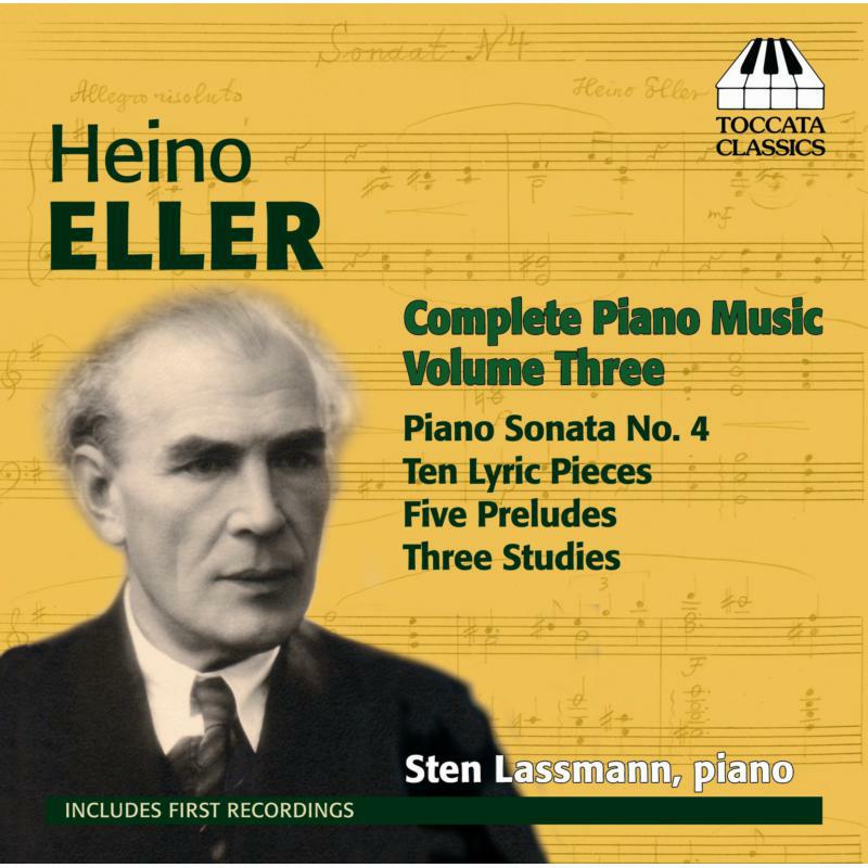 Sten Lassmann - Eller: Complete Piano Music Vol. 3 - TOCC0161
