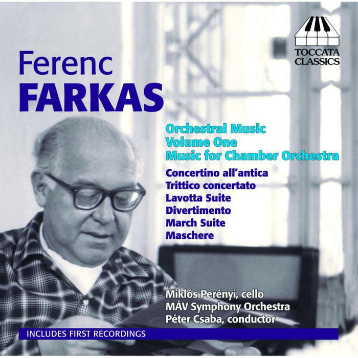 Perenyi:Csaba - Farkas: Orchestral Music Vol 1 - TOCC0176