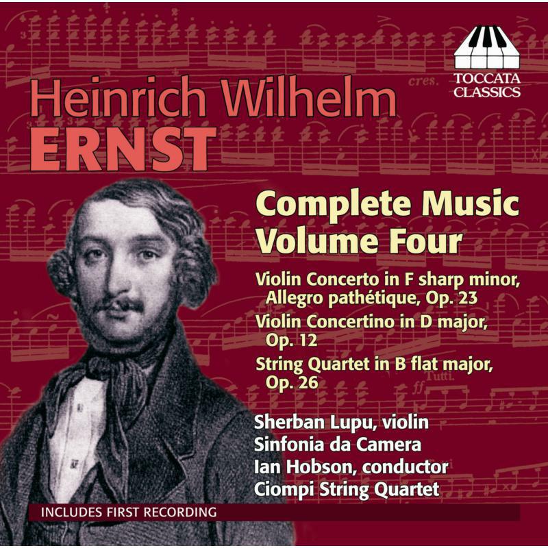 Various - Ernst: Complete Music, Vol. 4 - TOCC0189