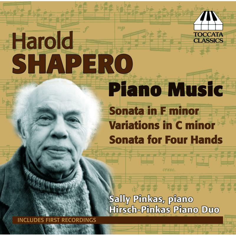 Sally Pinkas:Evan Hirsch - Shapero: Piano Music - TOCC0211