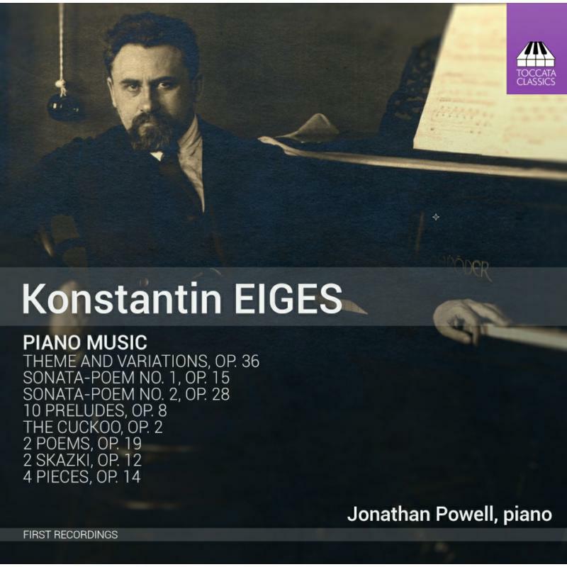 Jonathan Powell - Eiges:Piano Music - TOCC0215