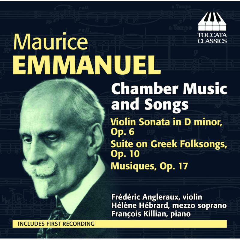 Angleraux:Hebrard:Killian - Emmanuel: Chamber Music Songs - TOCC0231