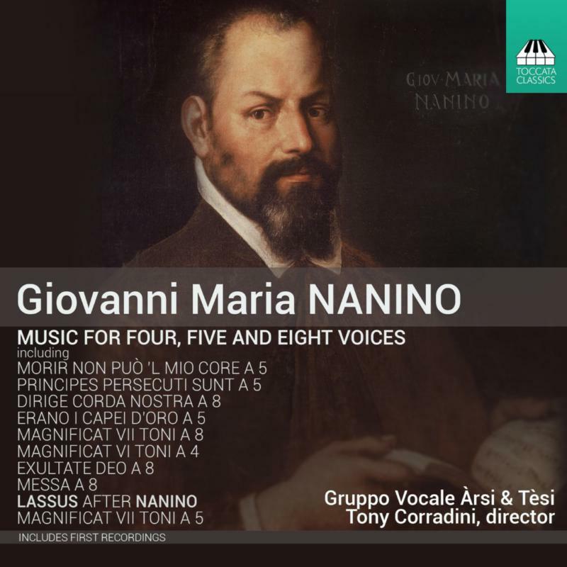 Gruppo Vocale Arsi &Tesi - Nanino:Music For Voices - TOCC0235