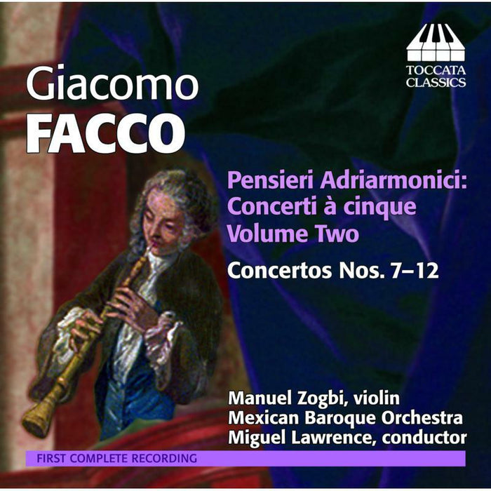 Zogbi:Mexican Orch:Lawrence - Facco: Concertos Nos. 7-12 - TOCC0259