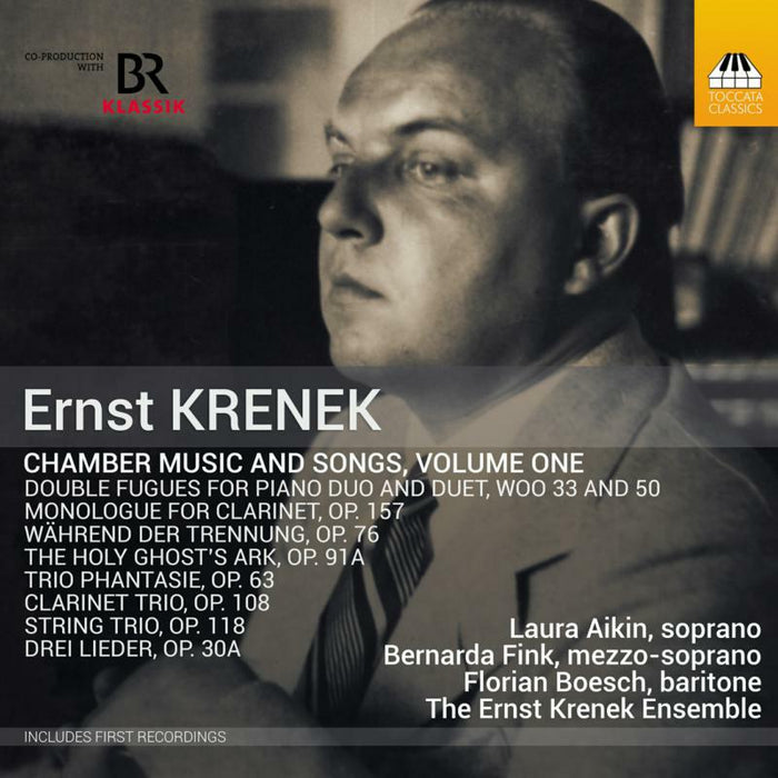 Various - Ernst Krenek: Chamber Music and Songs, Volume One - TOCC0295