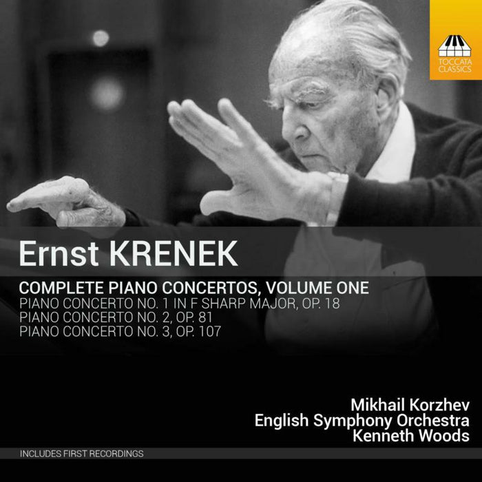 Various - Krenek: Piano Concertos - TOCC0323