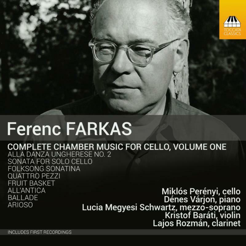Various - Farkas:Music For Cello Vol. 1 - TOCC0345