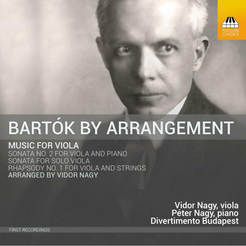 Nagy/Divertimento Budapest - Bartok: Viola Arrangements - TOCC0351