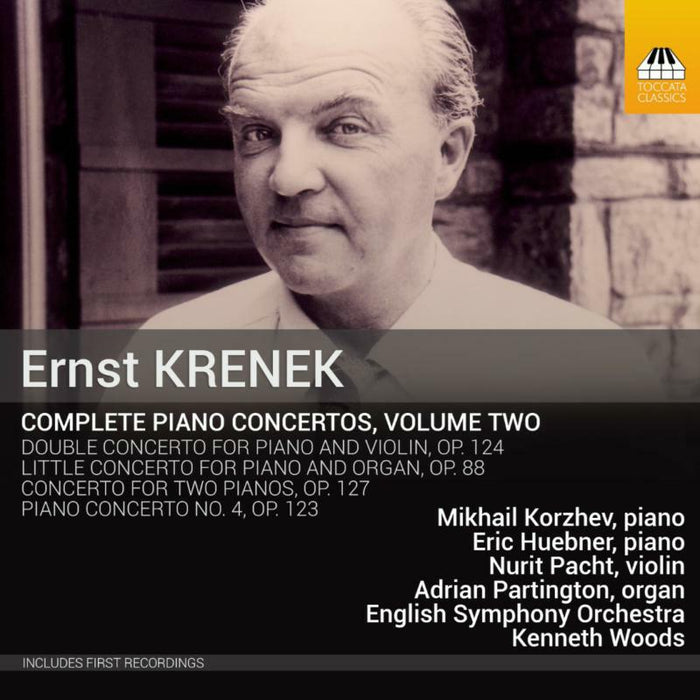 Various - Ernst Krenek: Complete Piano Concertos Volume Two - TOCC0392