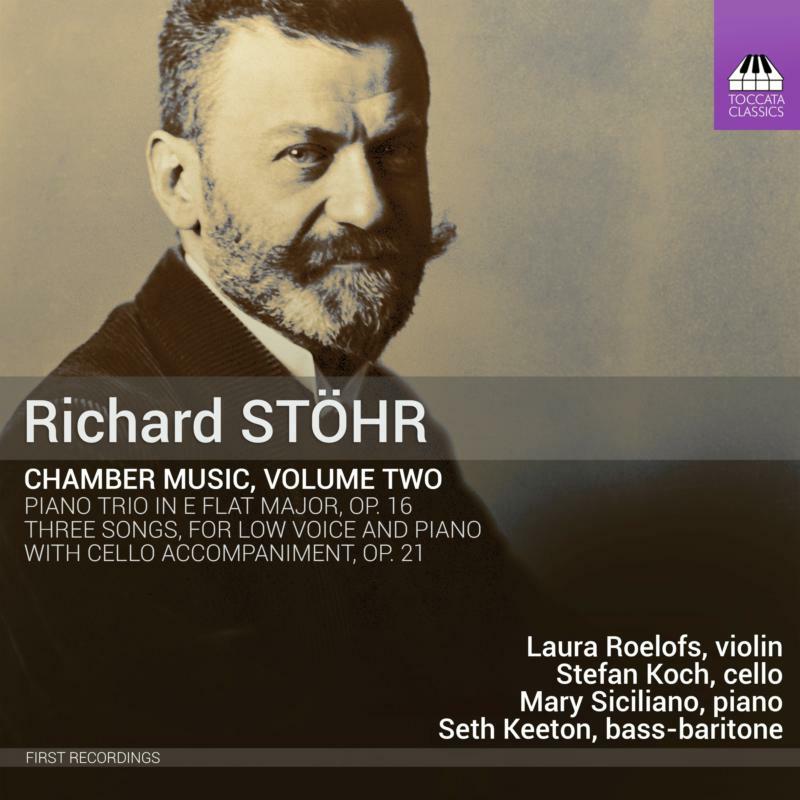 Various - Richard Stöhr: Chamber Music, Volume Two - TOCC0446