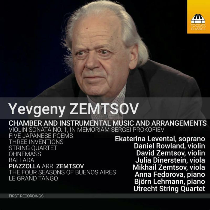 Various - Yevgeny Zemtsov: Chamber & Instrumental Music & Arrangements - TOCC0564