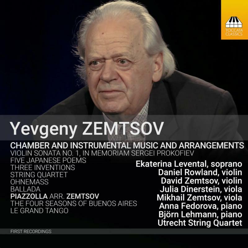 Various - Yevgeny Zemtsov: Chamber & Instrumental Music & Arrangements - TOCC0564