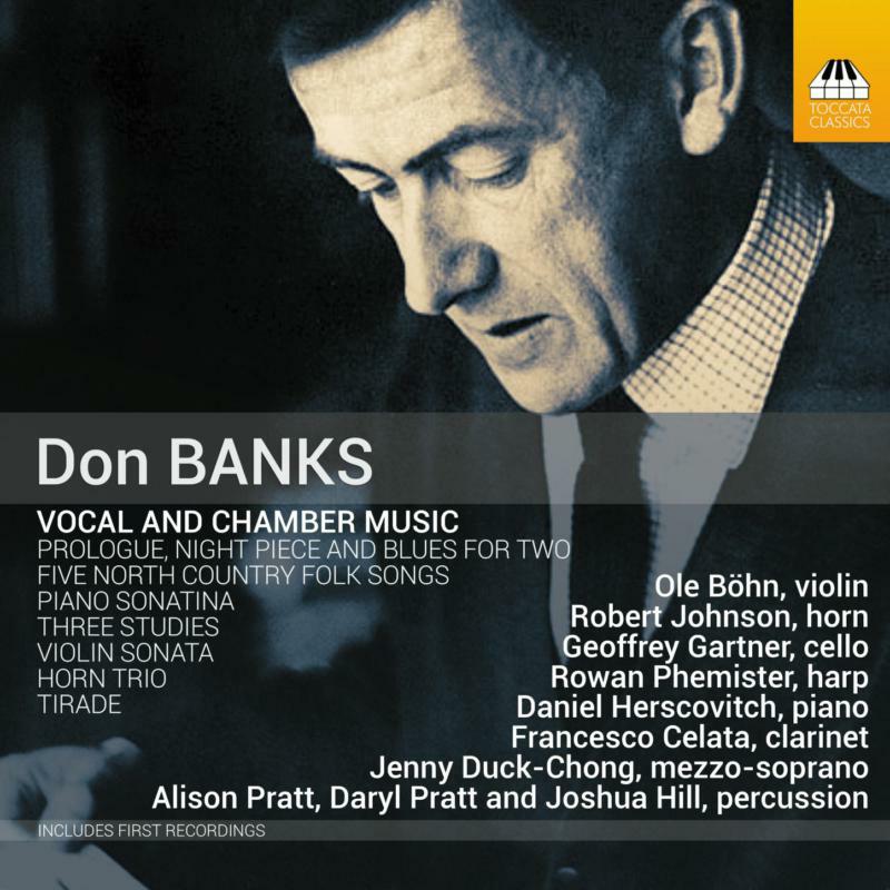 Various - Don Banks: Vocal and Chamber Music - TOCC0591