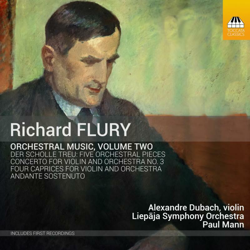 Various - Richard Flury: Orchestral Music, Vol. 2 - TOCC0601