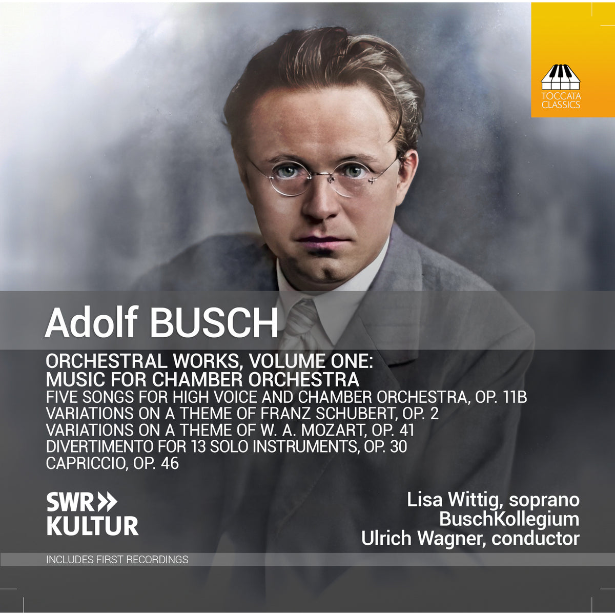 BuschKollegium; Lisa Wittig; Ulrich Wagner - Adolf Busch: Orchestral Works, Vol. 1 - TOCC0671